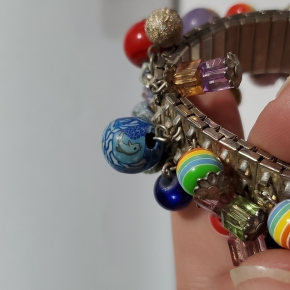 Vintage stretch Cha-cha bracelet - Picture 9 of 11